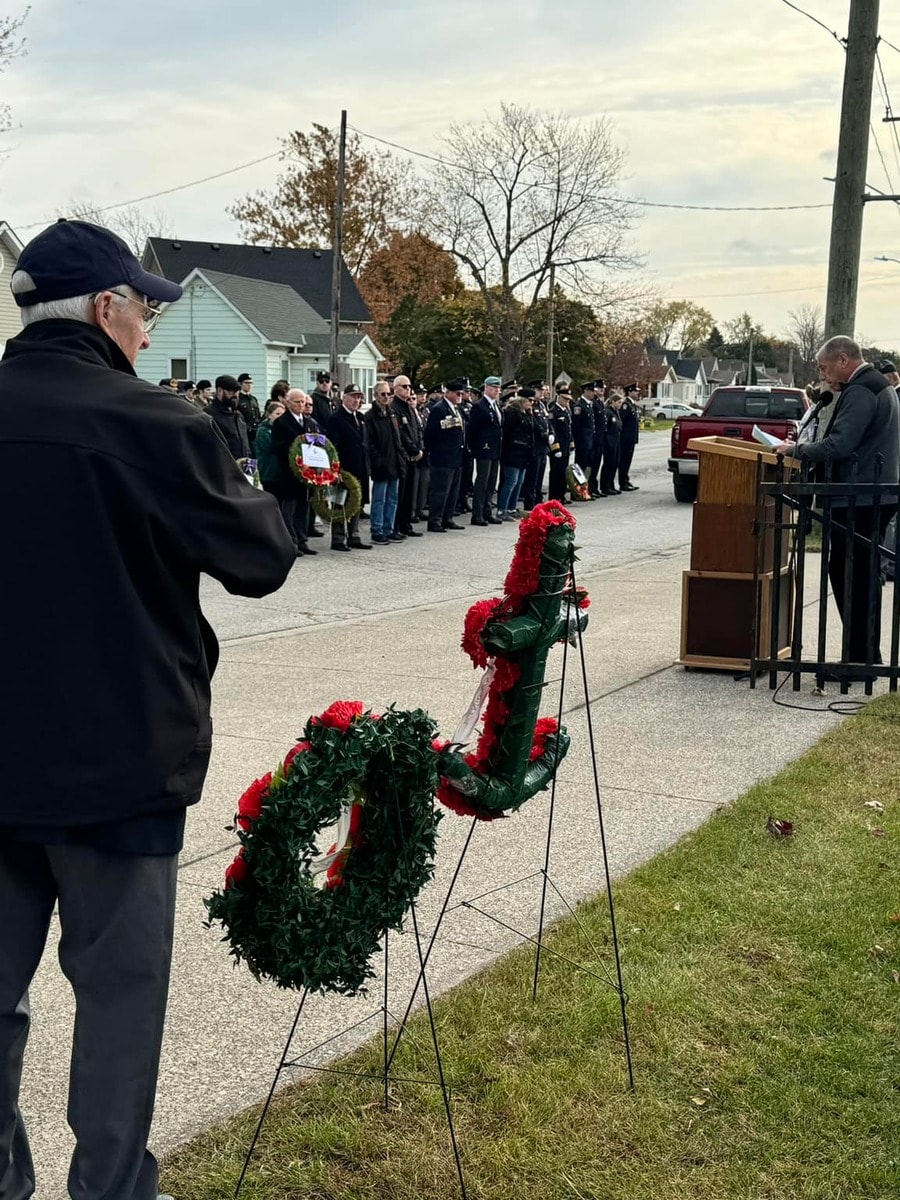 people attending ceremonies and events on Remembrance Day