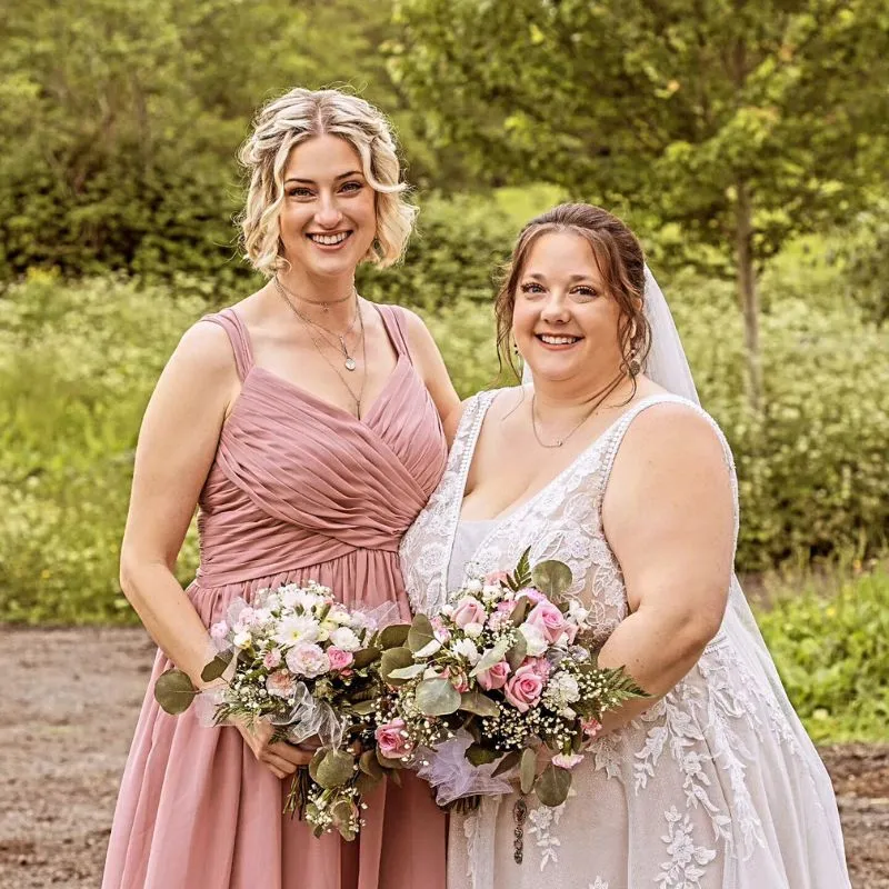 Dusty Rose Flowers