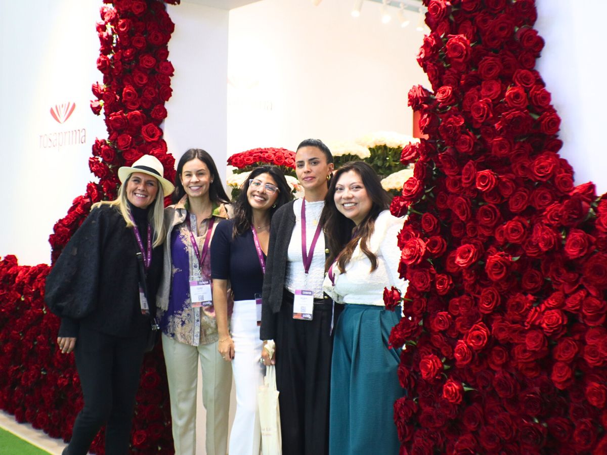 Rosaprima team at Expo Flor Ecuador