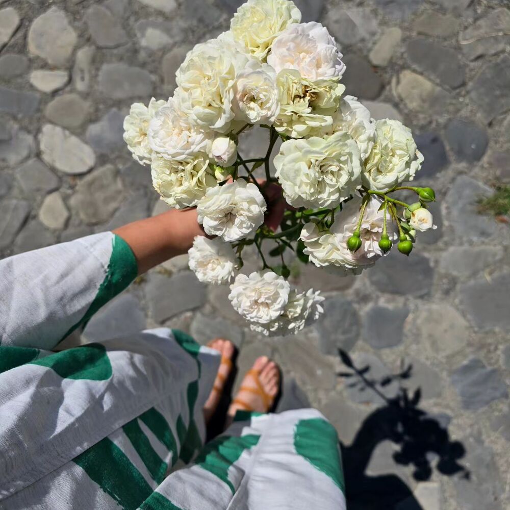 White flower bouquet