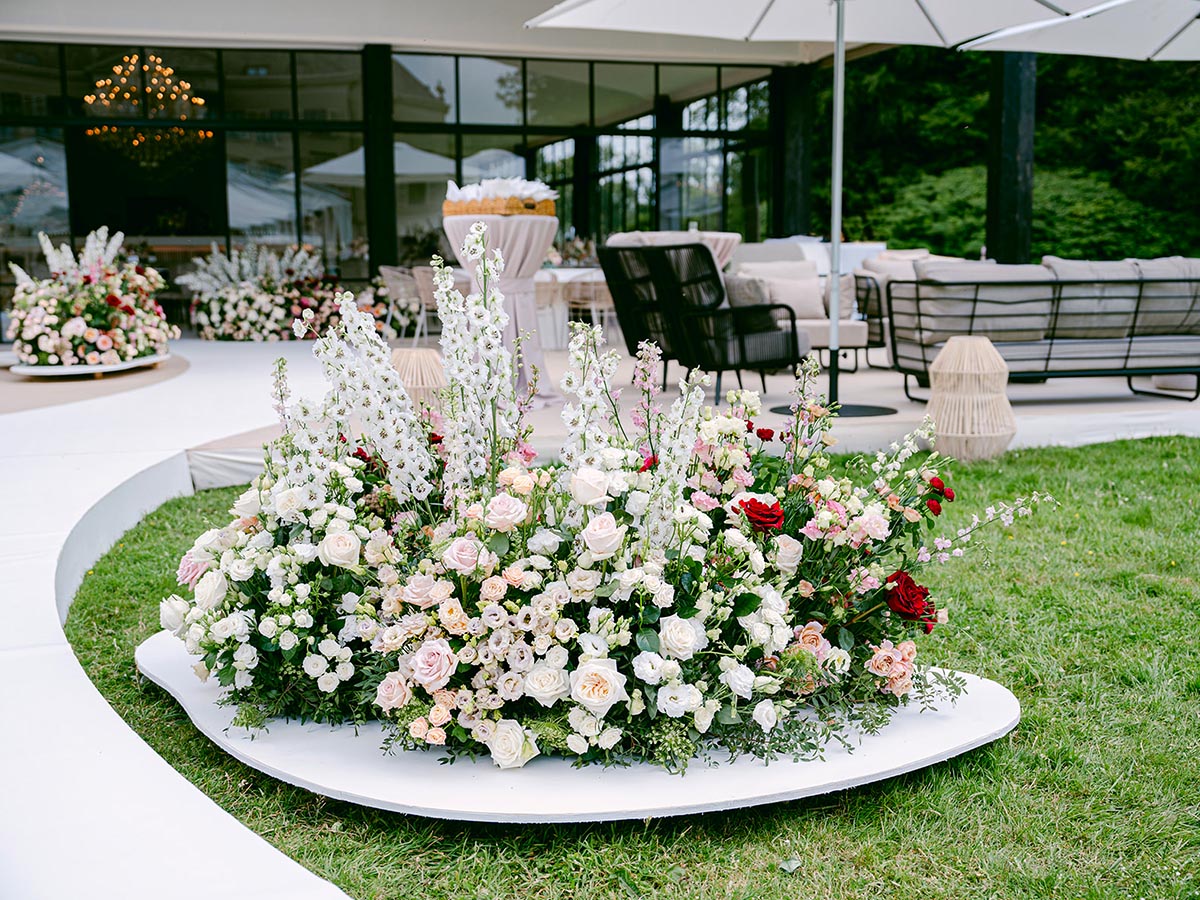 Parc Broekhuizen Walking Diner floral design