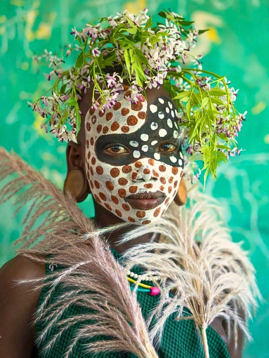 Ethiopian Fashion Tribes Showcase Haute Couture Fashion Made From Nature’s Materials