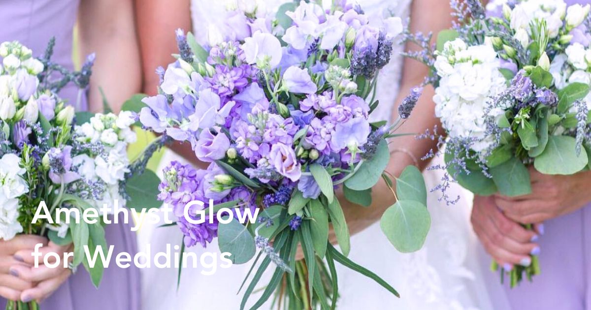 Bridesmaids in Lavender