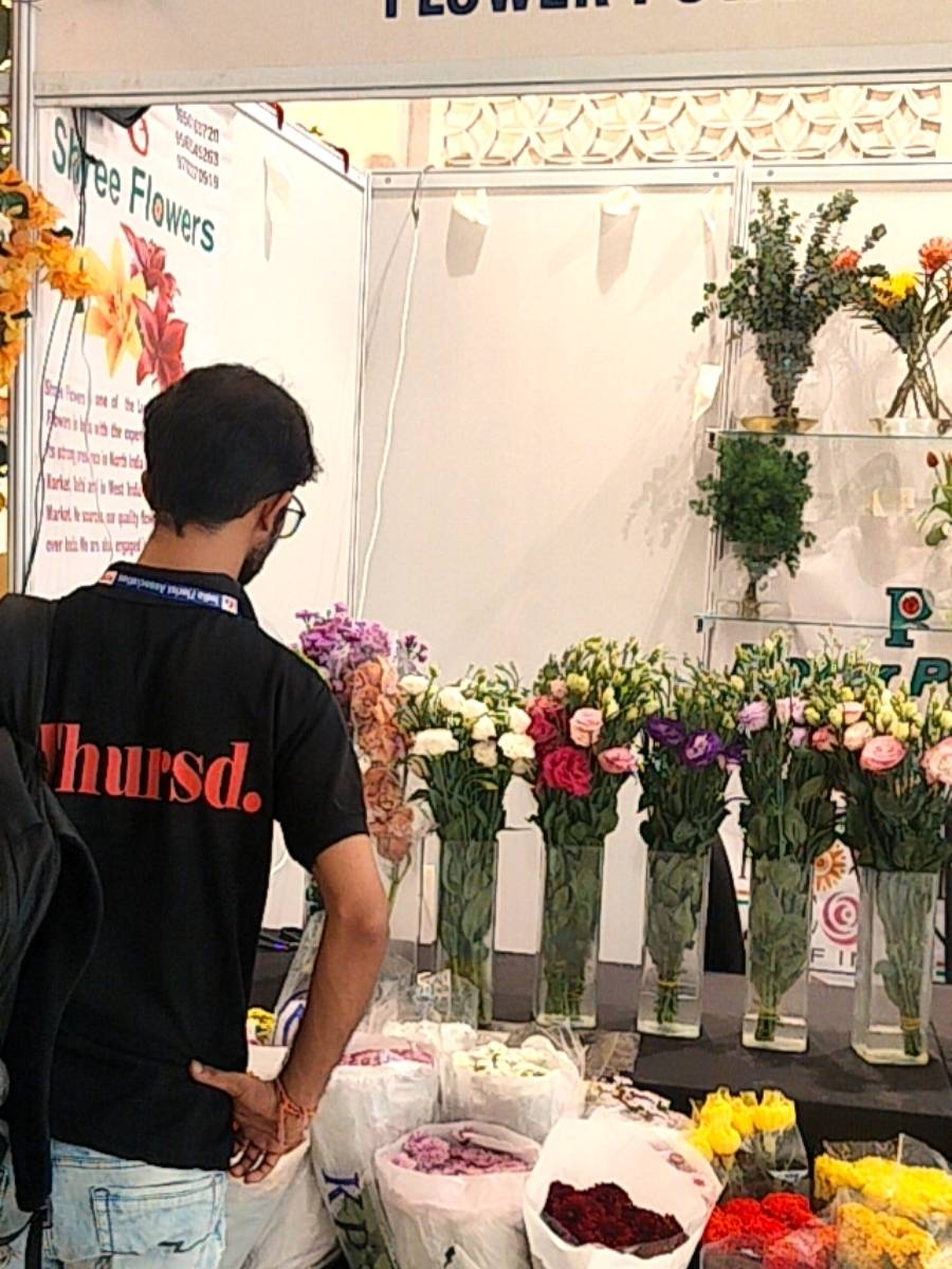 Thursd embracing the Flower Power at IFA Meet 6 Exhibition Stall