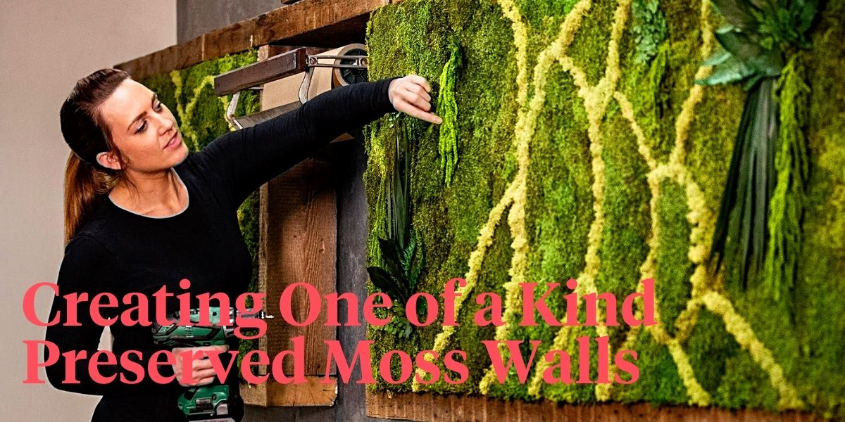 Preserved Moss Walls by Kate the Earthling Thursd Blog Header Image