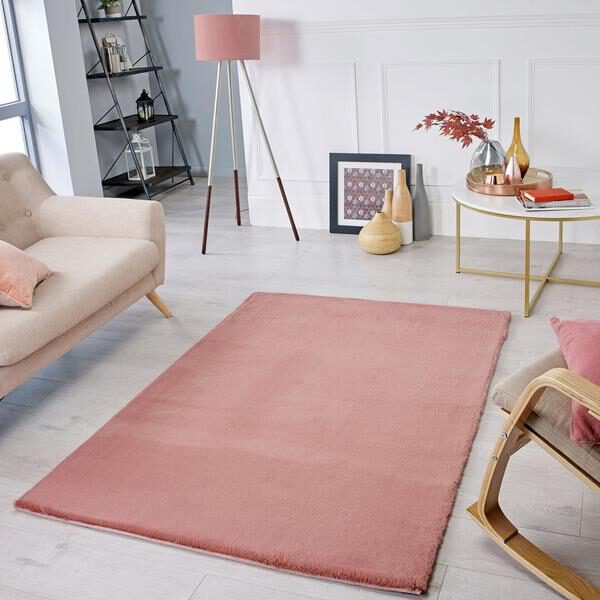 Genuine Pink Interior Design - How to Add This Trend Color to Your Home Pink Rug
