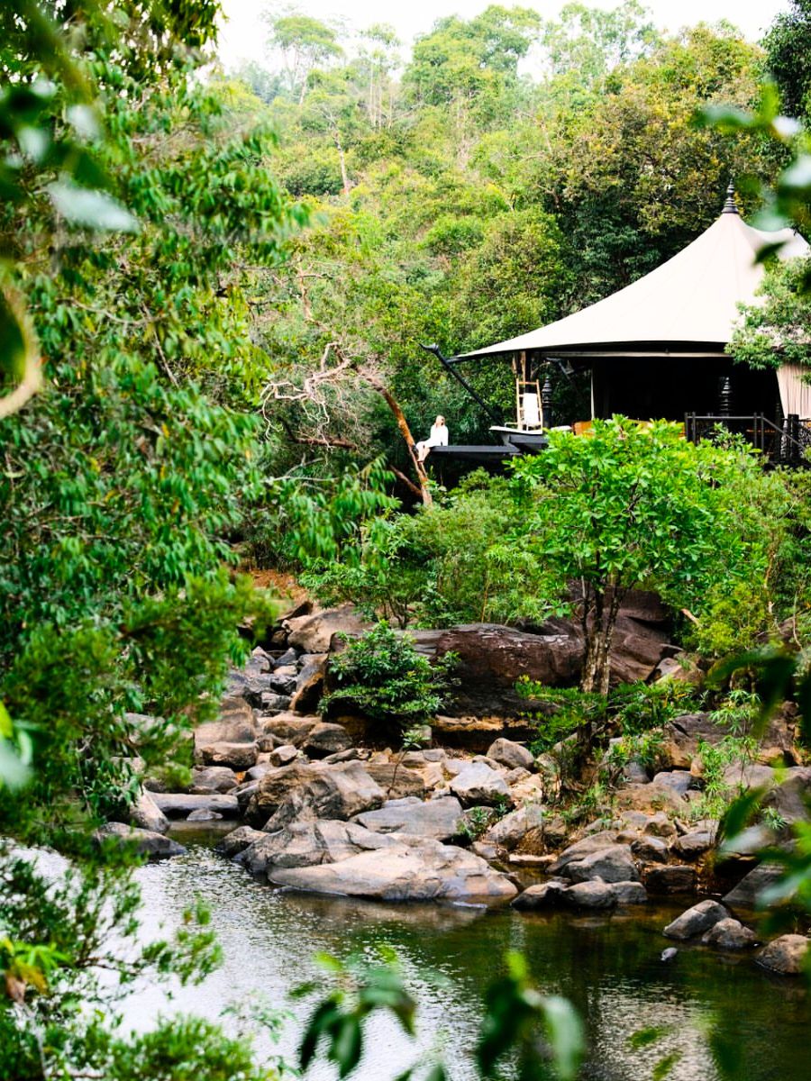 The amount of nature that surrounds the hotel