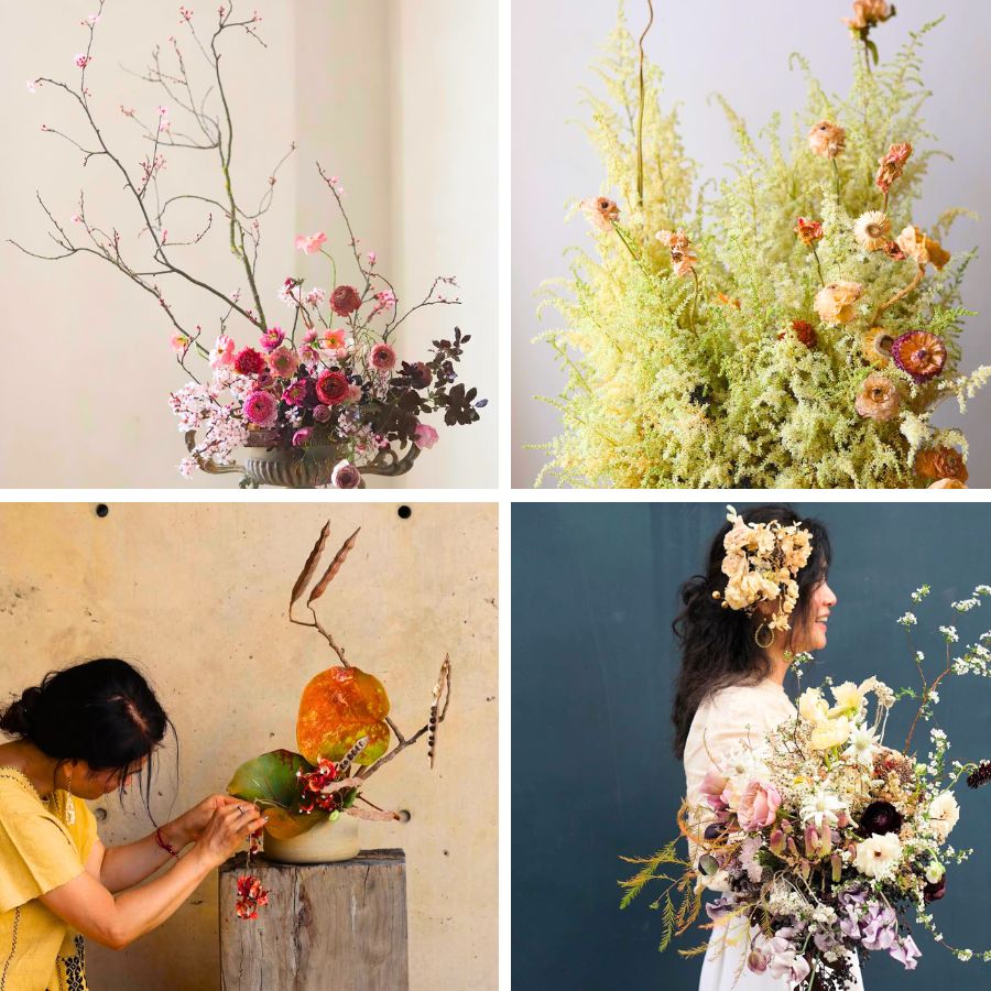 Frida Kim and flower designs