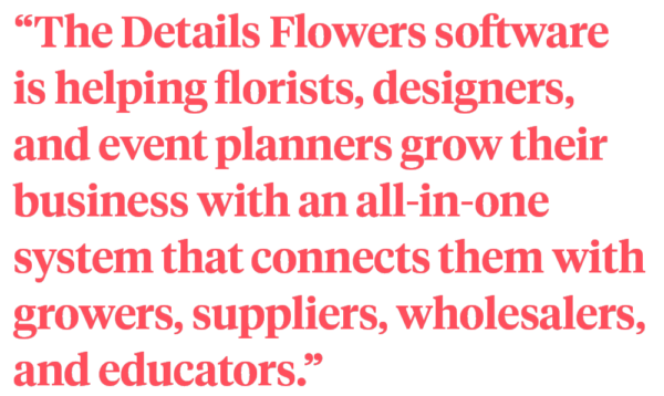 Jet Fresh Flower Distributors Partners with Details Flowers Software quote
