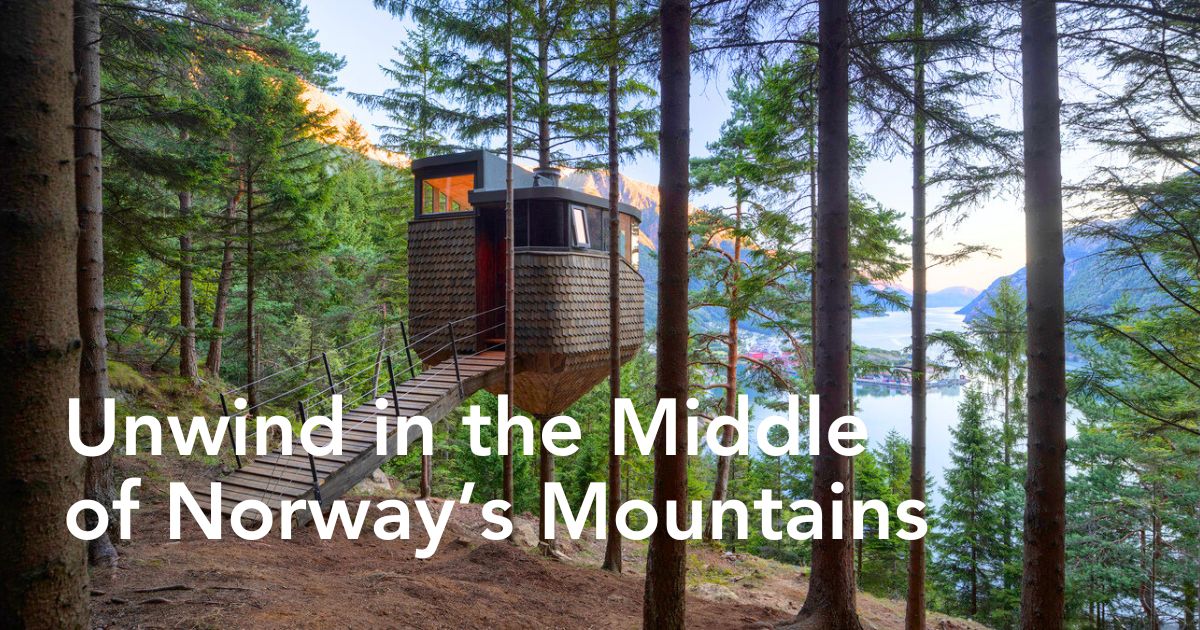 Woodnest cabins in mountains