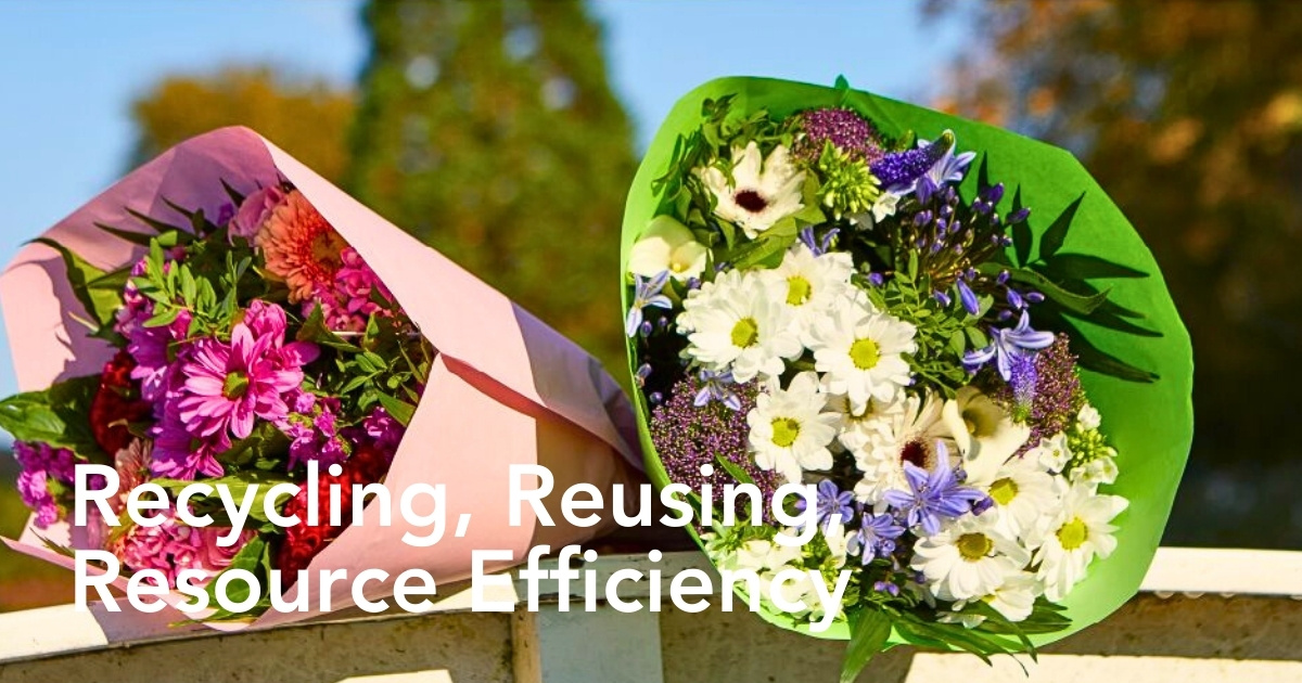 Circular Plastic Keeps Materials in the Flower Industry in Use for as Long as Possible.