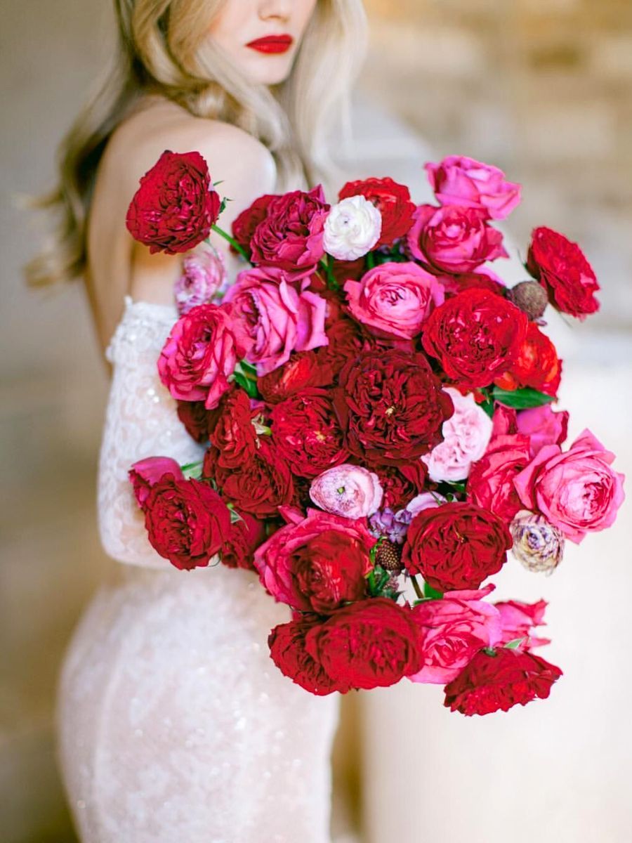 Rose Tess in a winter arrangement