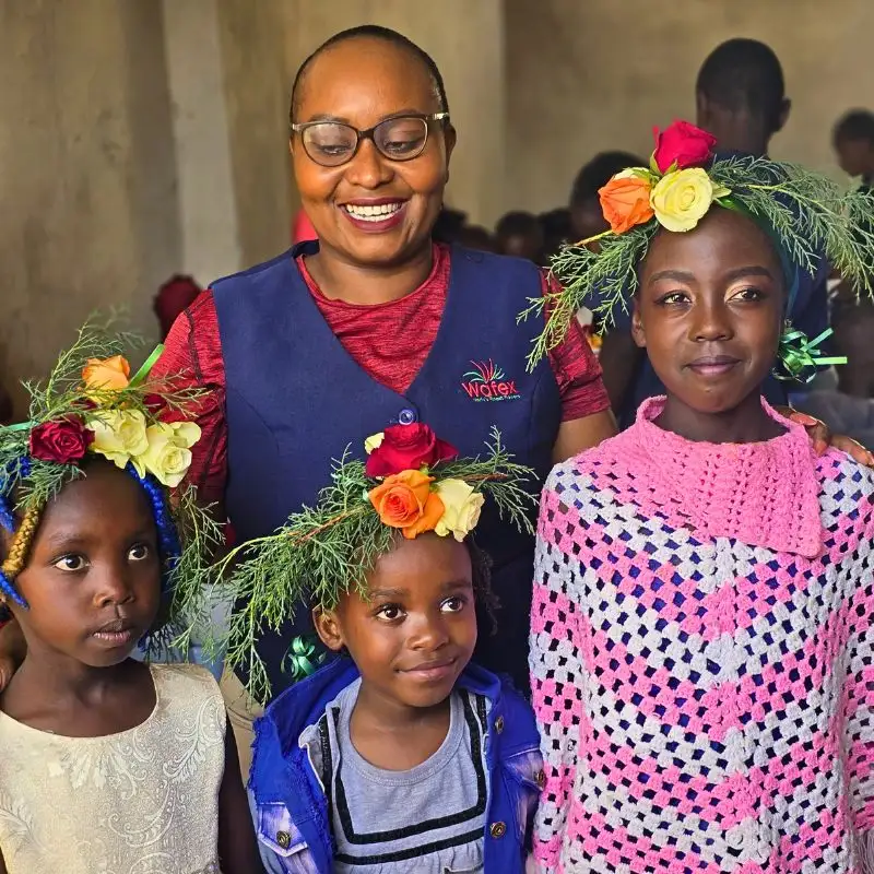 Wafex Kenya Brings Floral Cheer and Festivity to Underprivileged Kids at Kiota Children’s Home