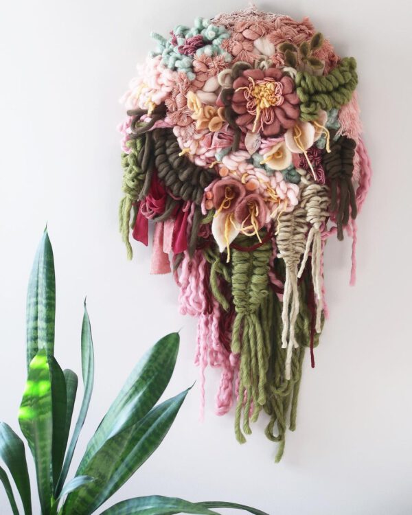 Floral Wall Hangings By Alyssa Ki Will Last Forever Crochet