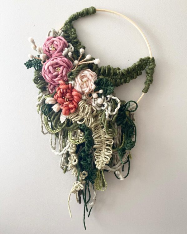 Floral Wall Hangings By Alyssa Ki Will Last Forever Crochet