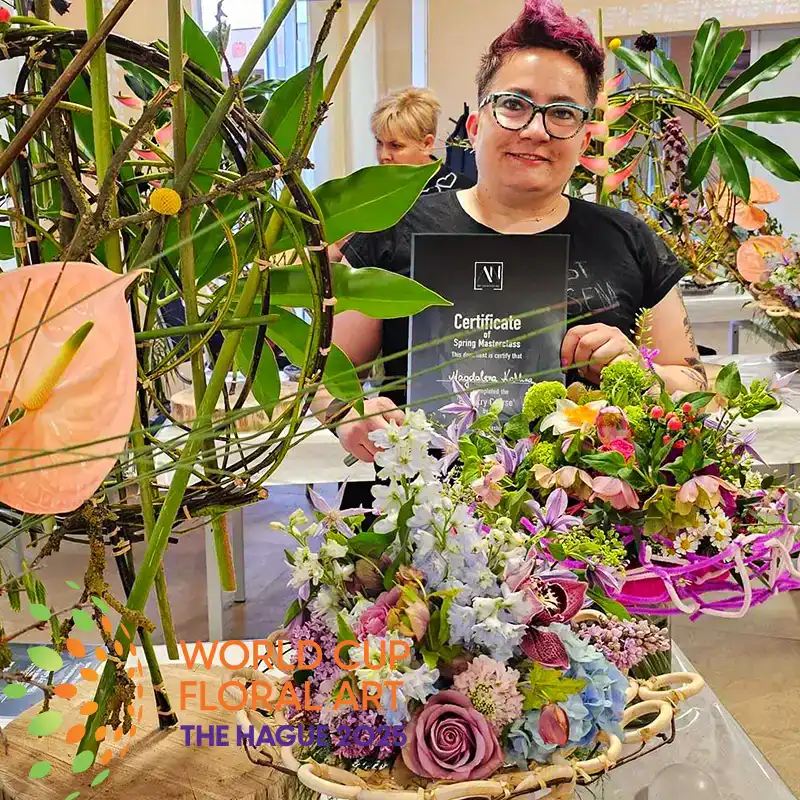 Magdalena Kahlina Is Croatia’s World Cup Floral Art 2025 Representative