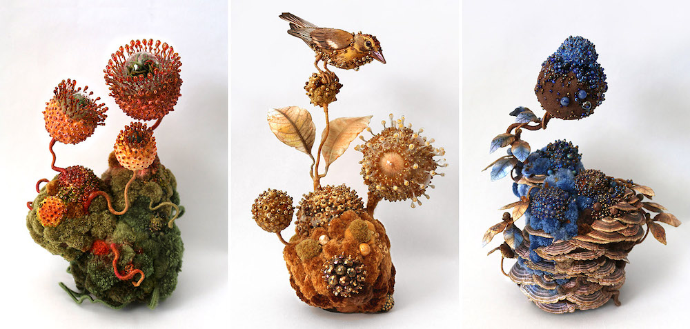 Amy Gross Creates Hand-Crafted Sculptures of the Natural World Fiberglass Sculptures