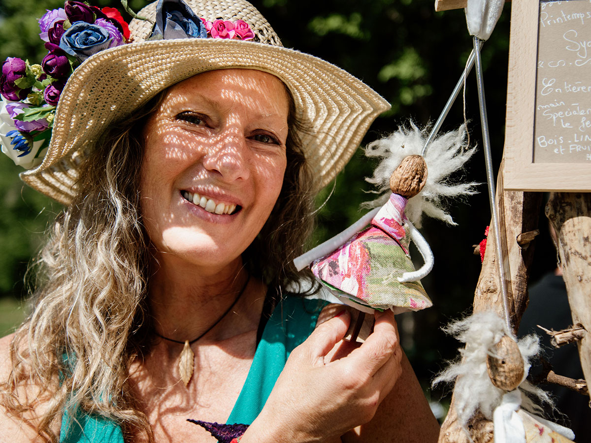 Le Printemps Palladien 2024 woman with puppet