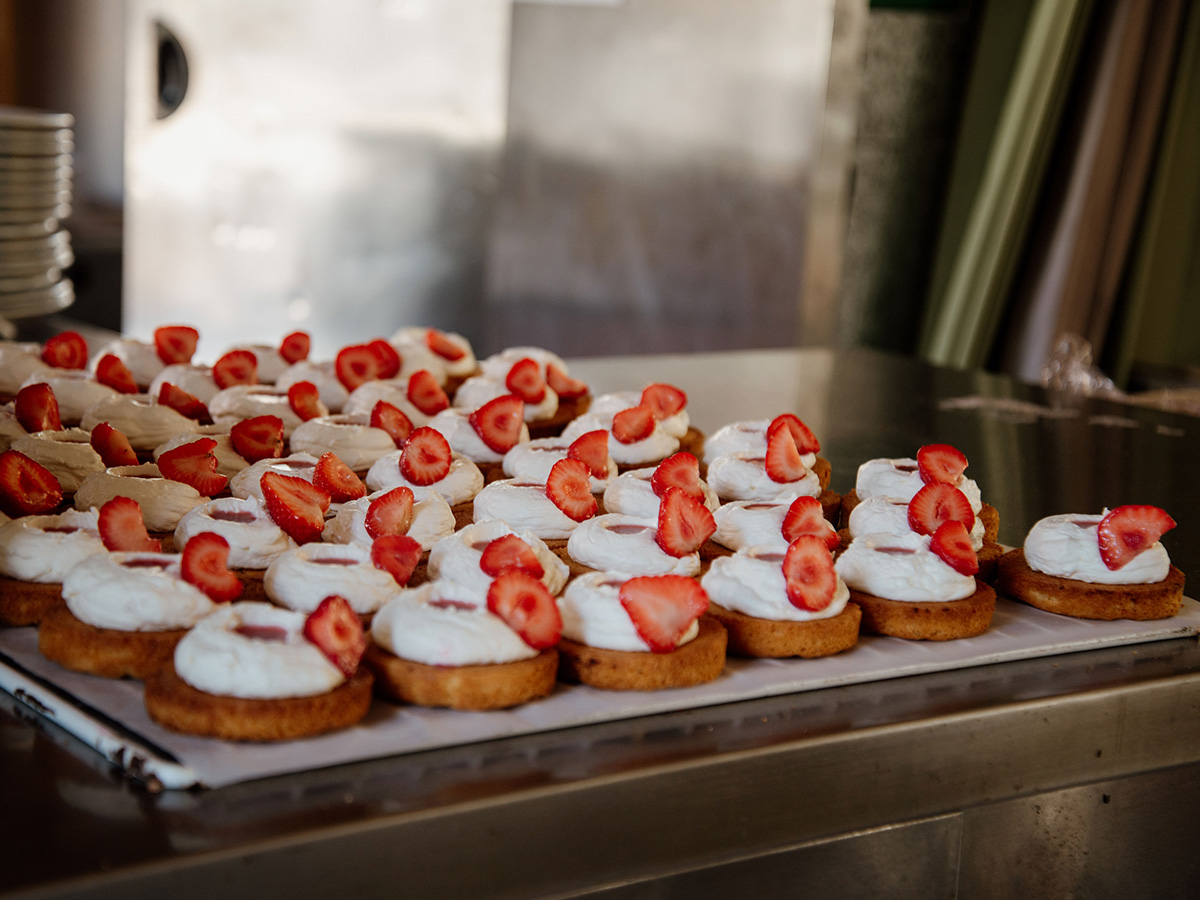 Le Printemps Palladien 2024 pastry stand