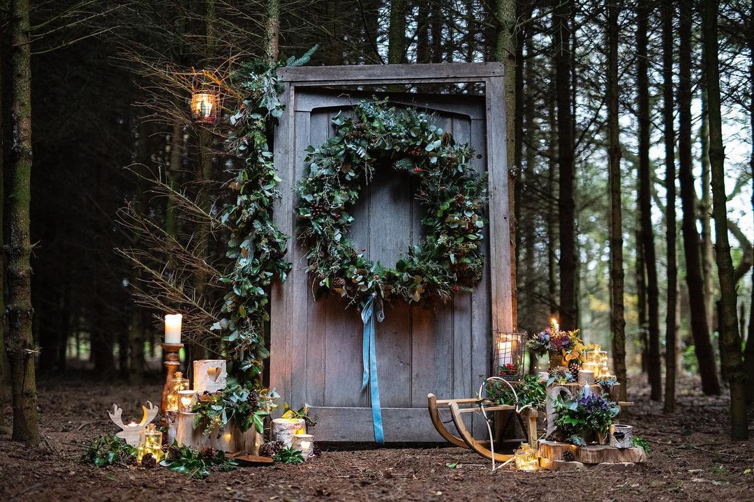 These Are the Winter Wedding Trends We're Seeing Everywhere Greenery Wedding