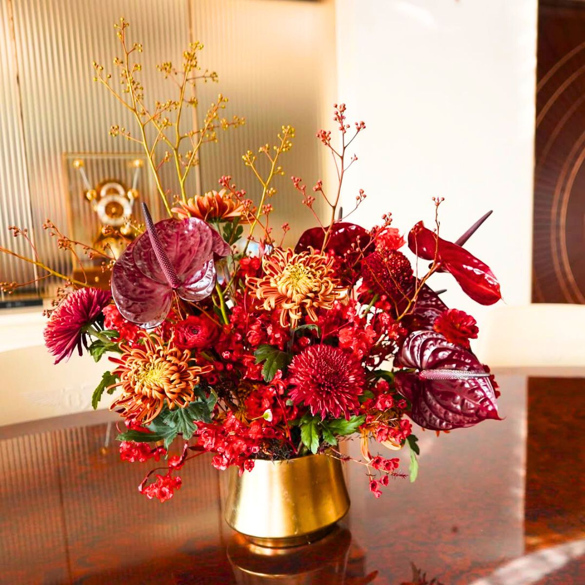 A Chinese New Year arrangement