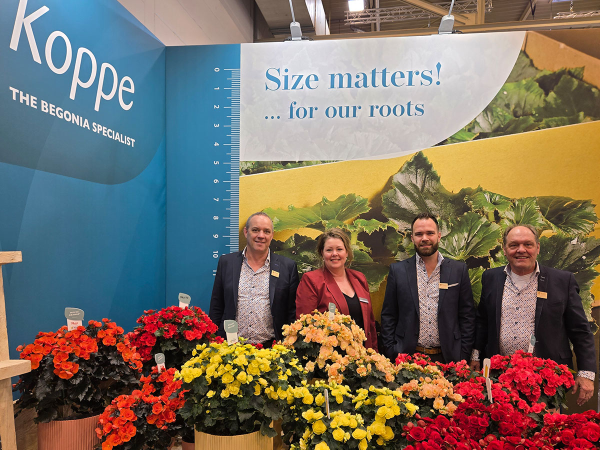 Koppe Begonia team at IPM 2025