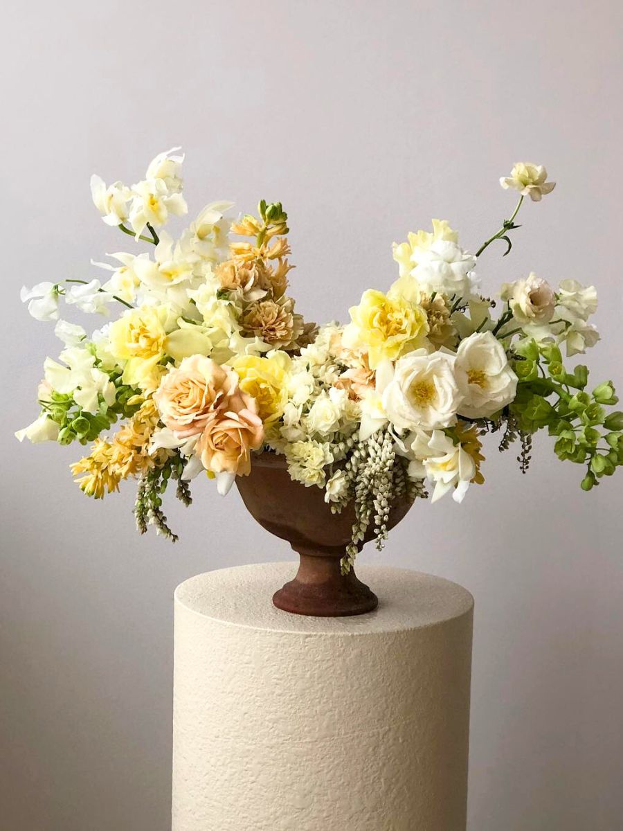 Floral design by Sue McLeary