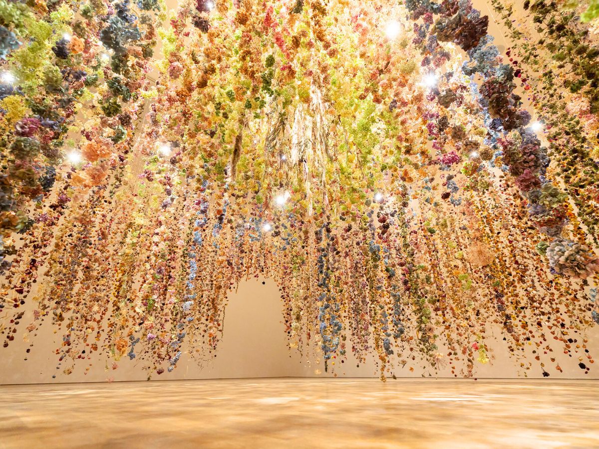 Rebecca Louise Law Calyx installation