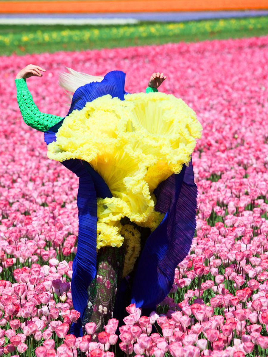 Viviane Sassen In Bloom shot for Dazed and Confused magazine