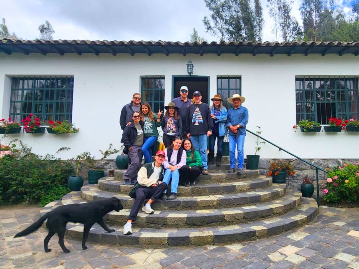 Part of the Jet Fresh team in Ecuador