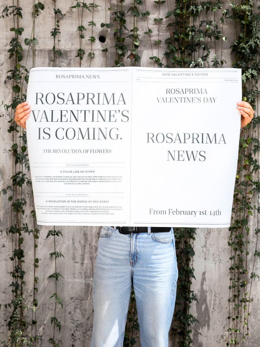 Rosaprima news Valentines campaign