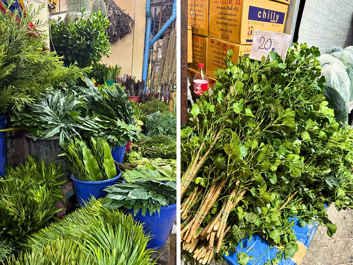 Bangkok Flower Market Also Known as Pak Khlong Talat