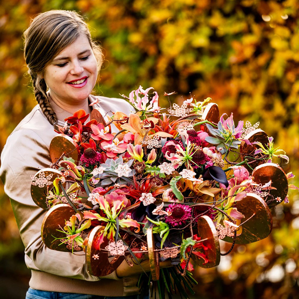 Winco Holland bouquet with Hanneke Frankema