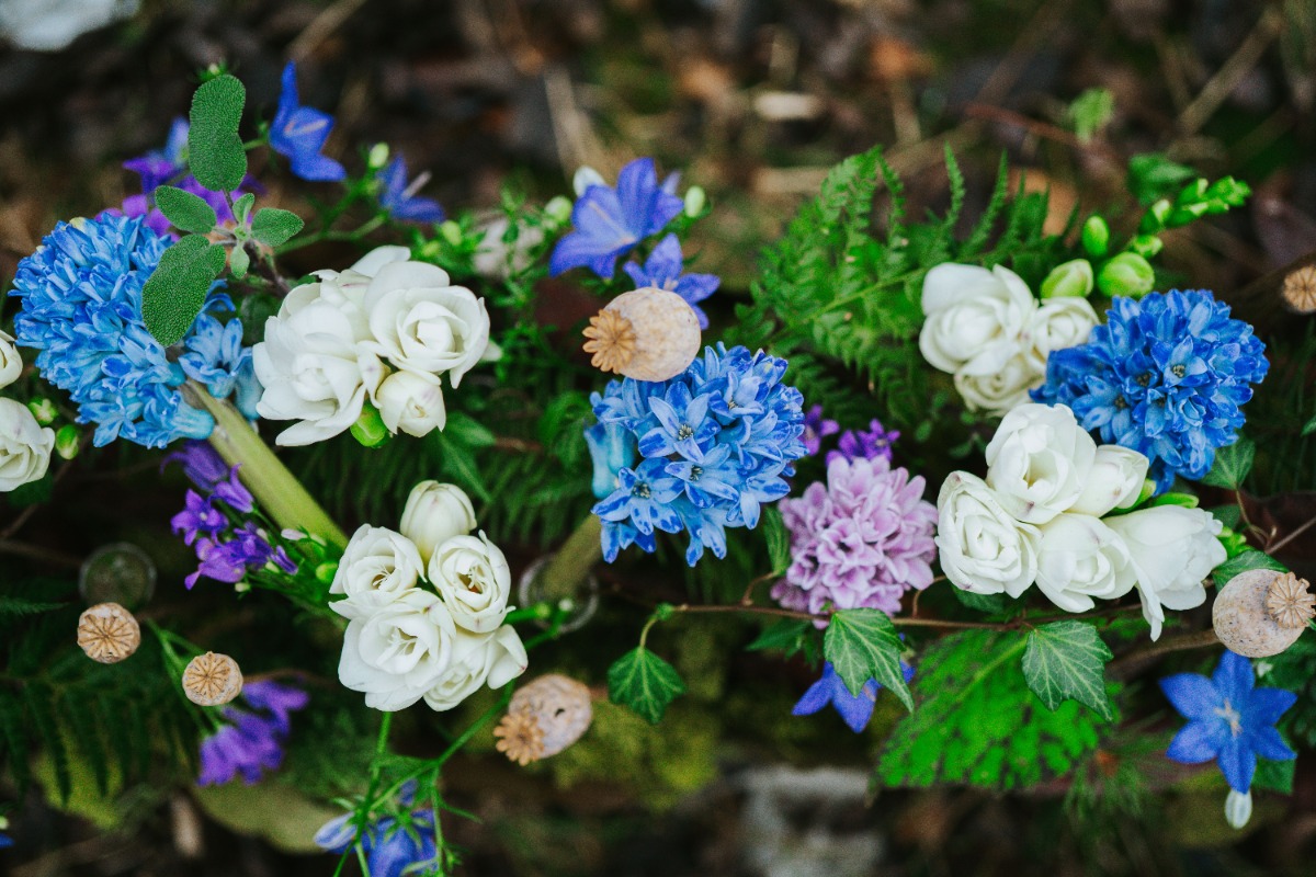 Flower artwork by Christopher Ernst