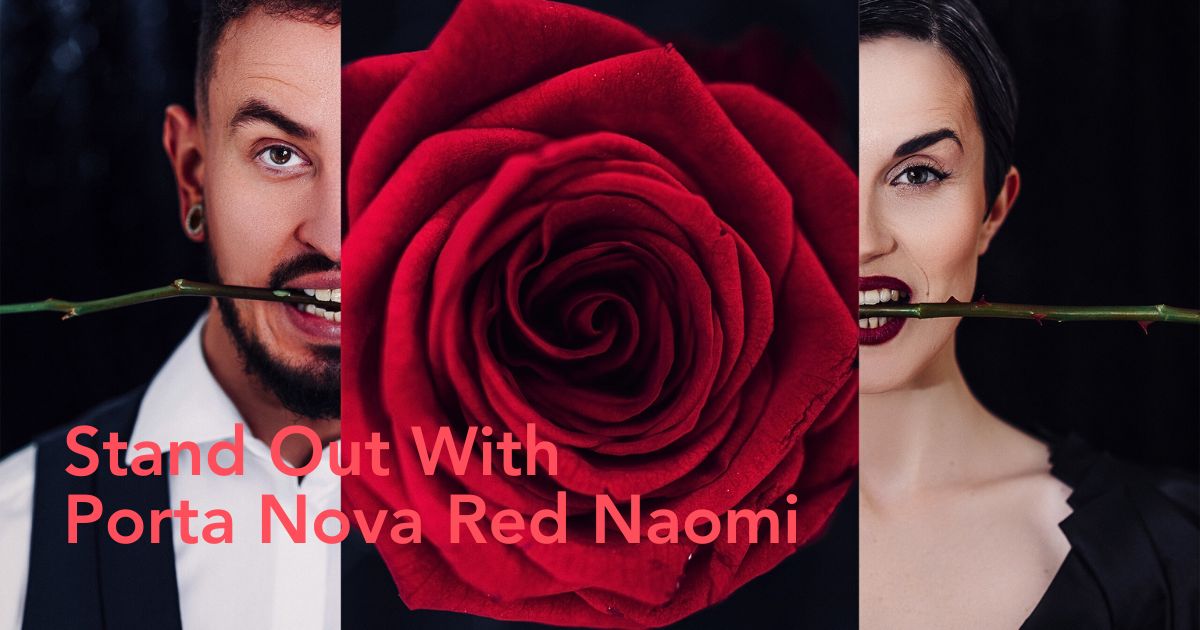 A fusion of passion and cool with Porta Nova Red Naomi