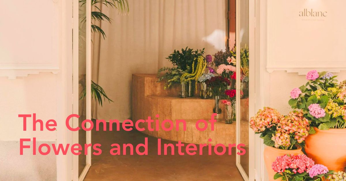 Flowers and interiors