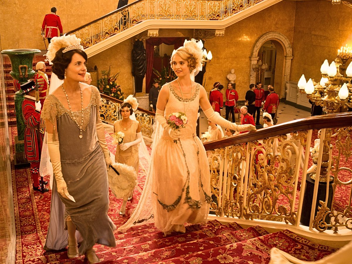 Behind-The-Scenes Look At Floral Artistry With Fleurs de Villes Downton Abbey