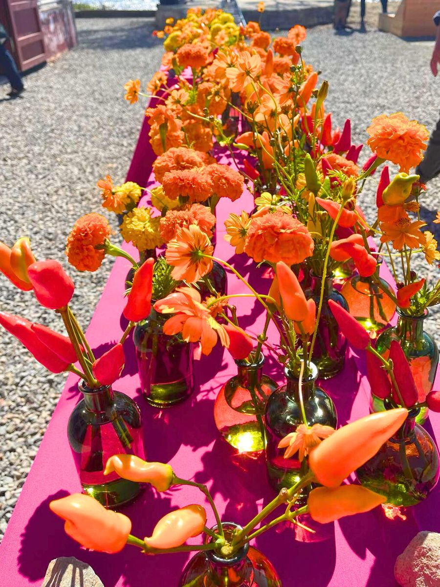 Tablescaping by Yasmine Mei for an event