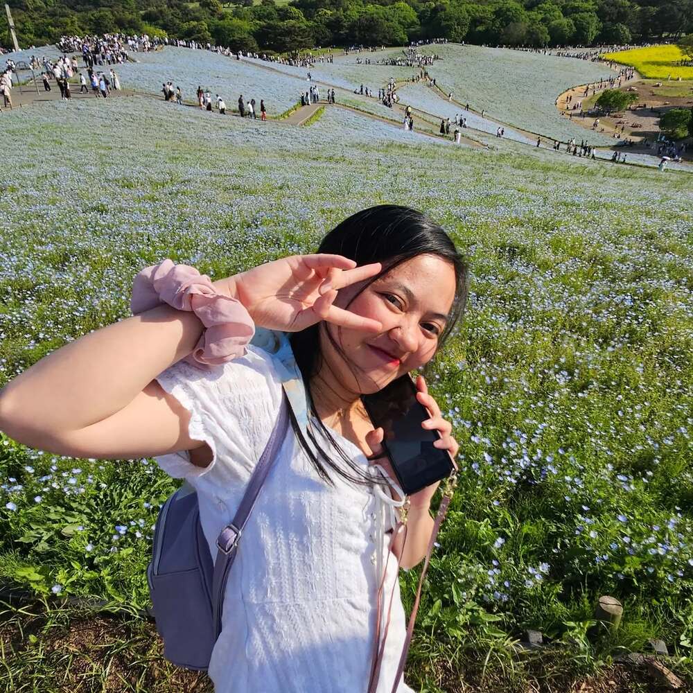 Lady at Hitachi Seaside Park