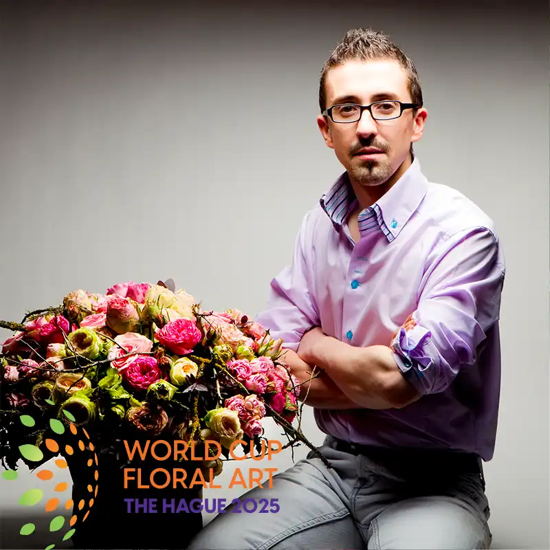 Frédéric Dupré Represents France in the 2025 World Cup Floral Art