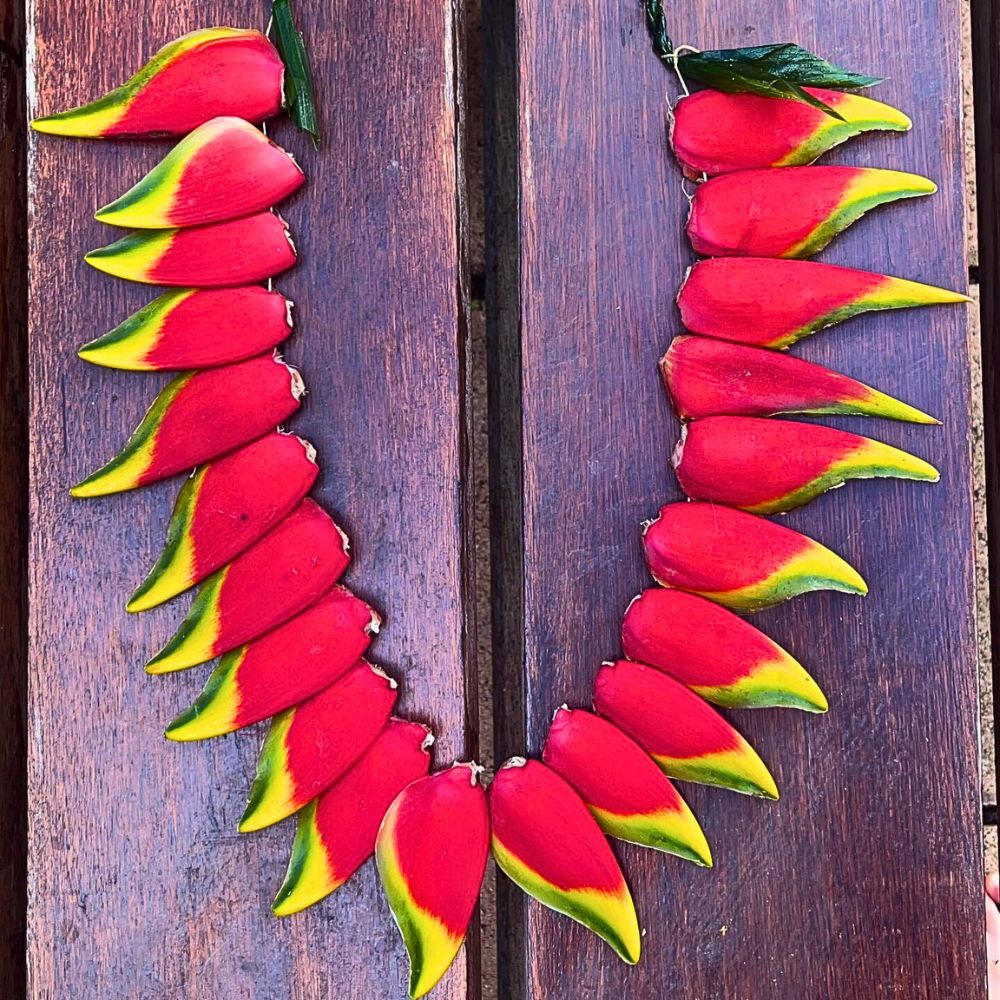 Heliconia lei Lei Day Is Here, Celebrate the Spirit of Aloha With Hawaiian Flowers
