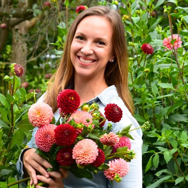 Danielle of North Lawn Flower Farm featured