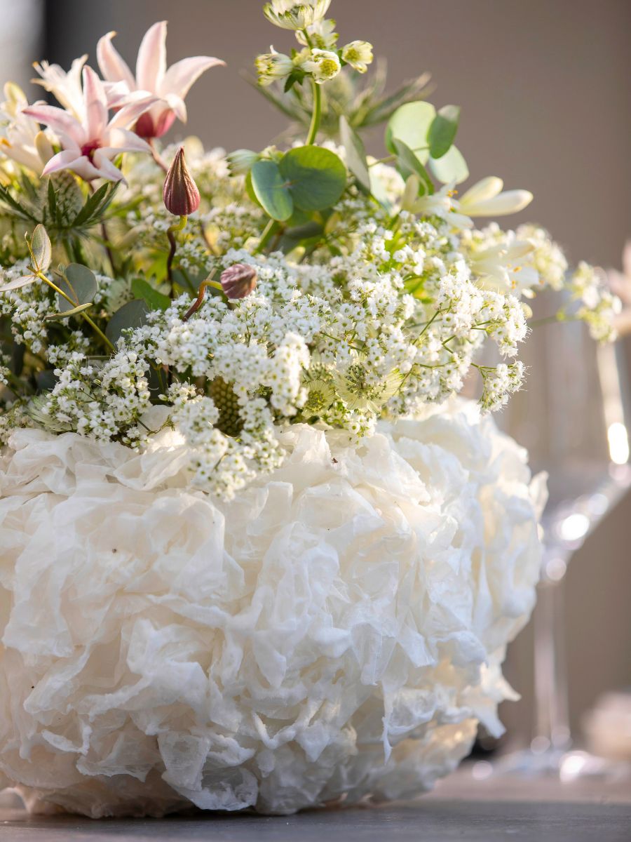 Million Daisy gypso used for table decor Million Daisy gypso used for table decor