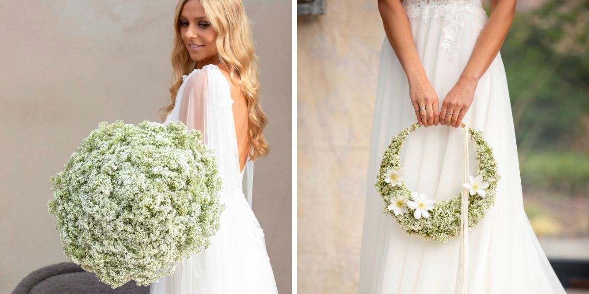 Different combinations of decor with gypsophila by Marginpar Different combinations of decor with gypsophila by Marginpar