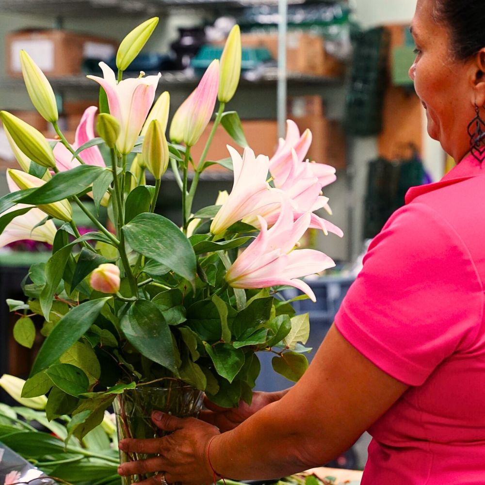 Lilies Modern-Day Customers Prefer Sustainably Produced Flowers