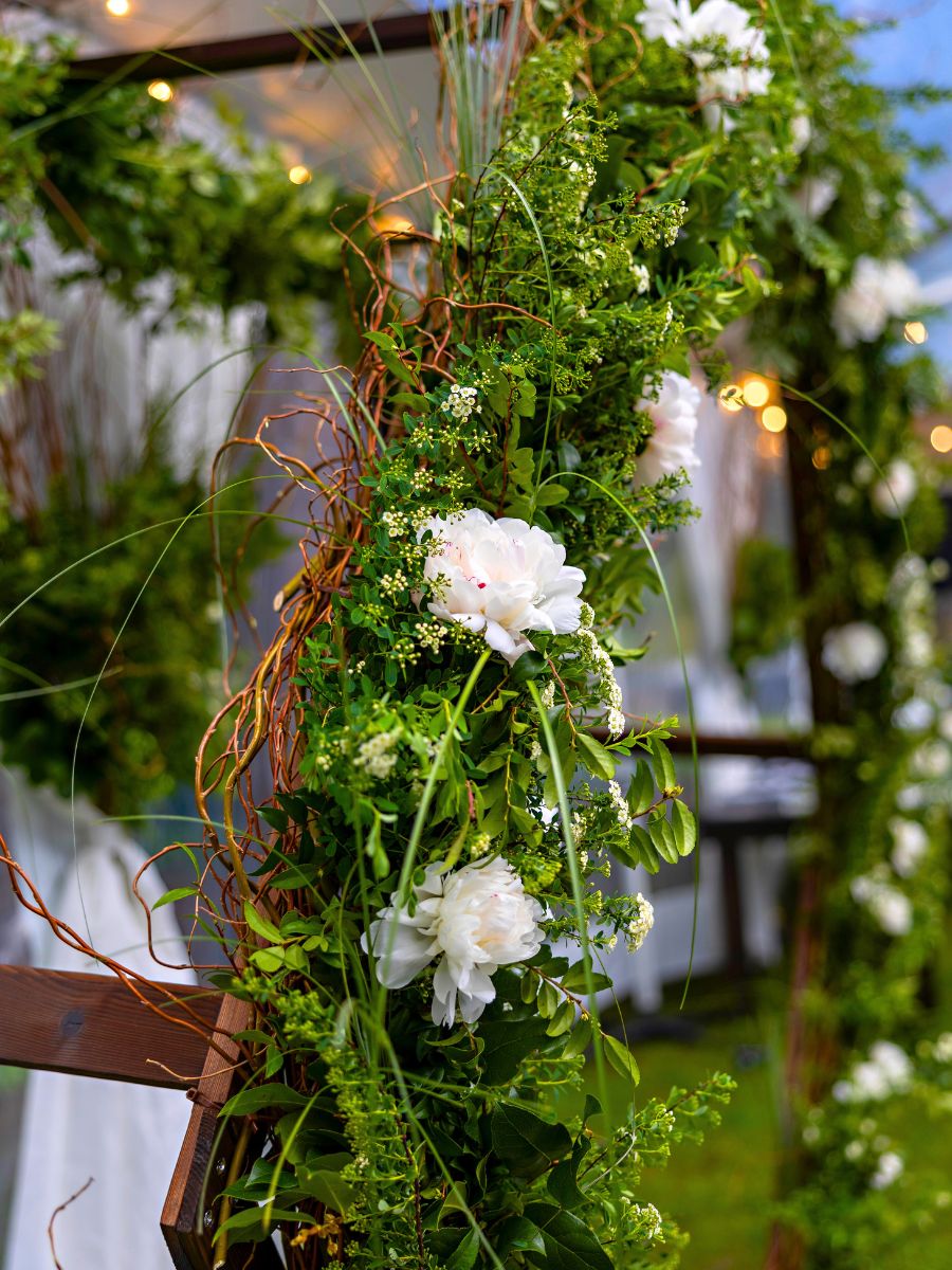 Greenery arch by Continental Floral Greens Greenery arch by Continental Floral Greens