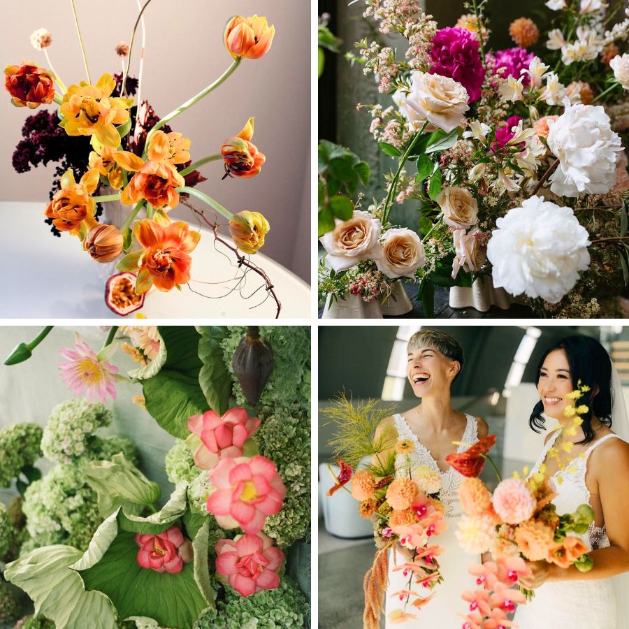 More wedding floral designs by Bek Lee