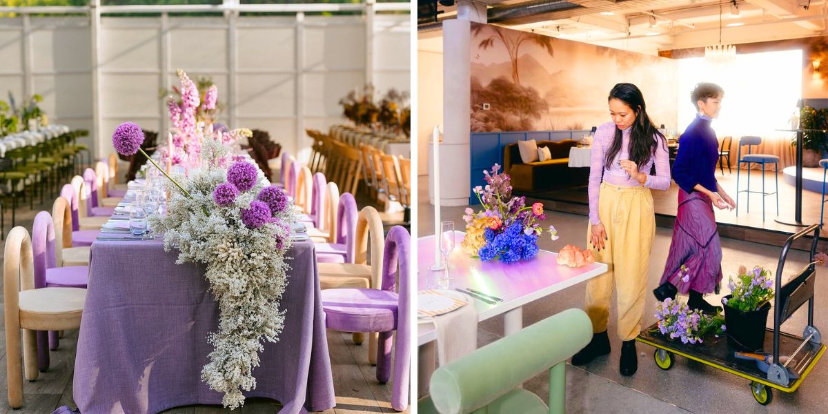 Bek Lee wedding and event installations