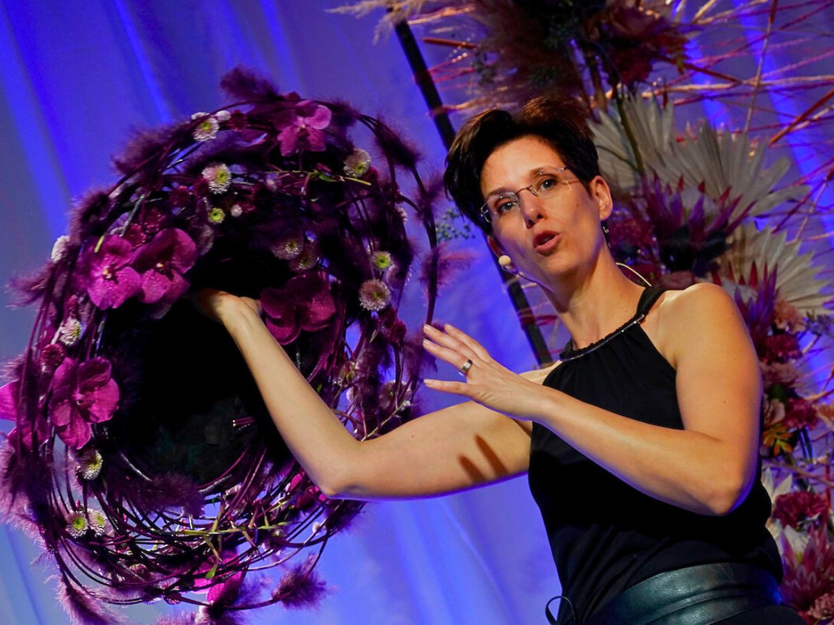 Belgian florist Chantal Post Florist Chantal Post Is Ready to Represent Belgium at the World Cup Floral Art 2025