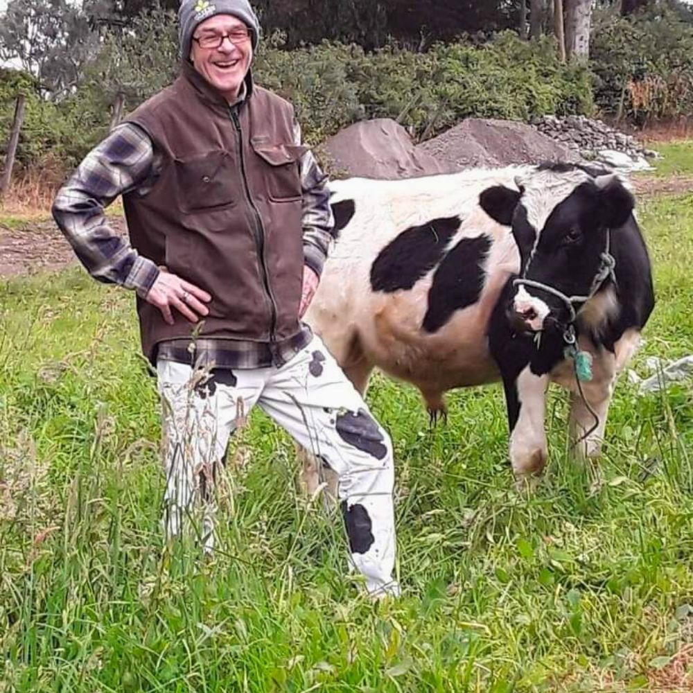 David Dahlson in his farm 10 Questions to David Dahlson
